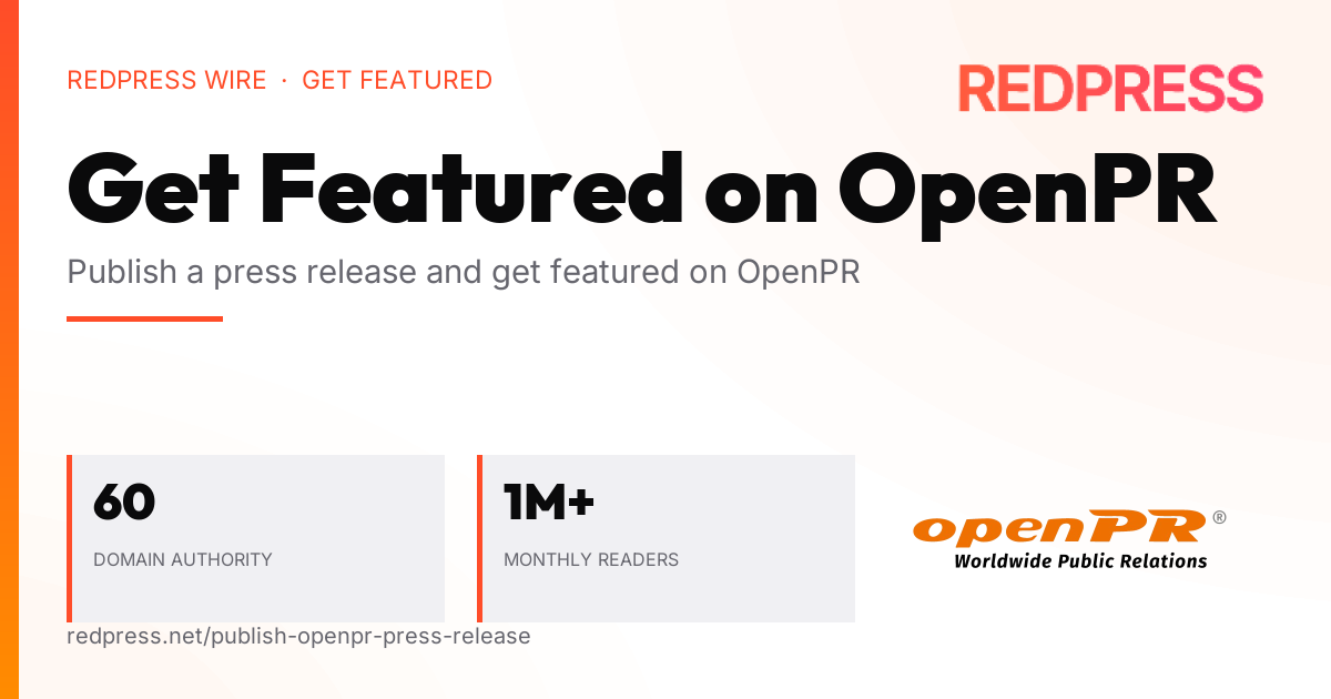 Publish a Press Release & Get Featured on OpenPR