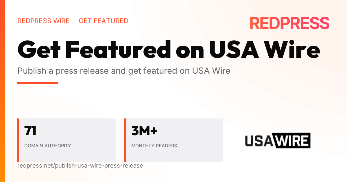 Release Wire Get Featured on USA Wire & Publish a Press Release