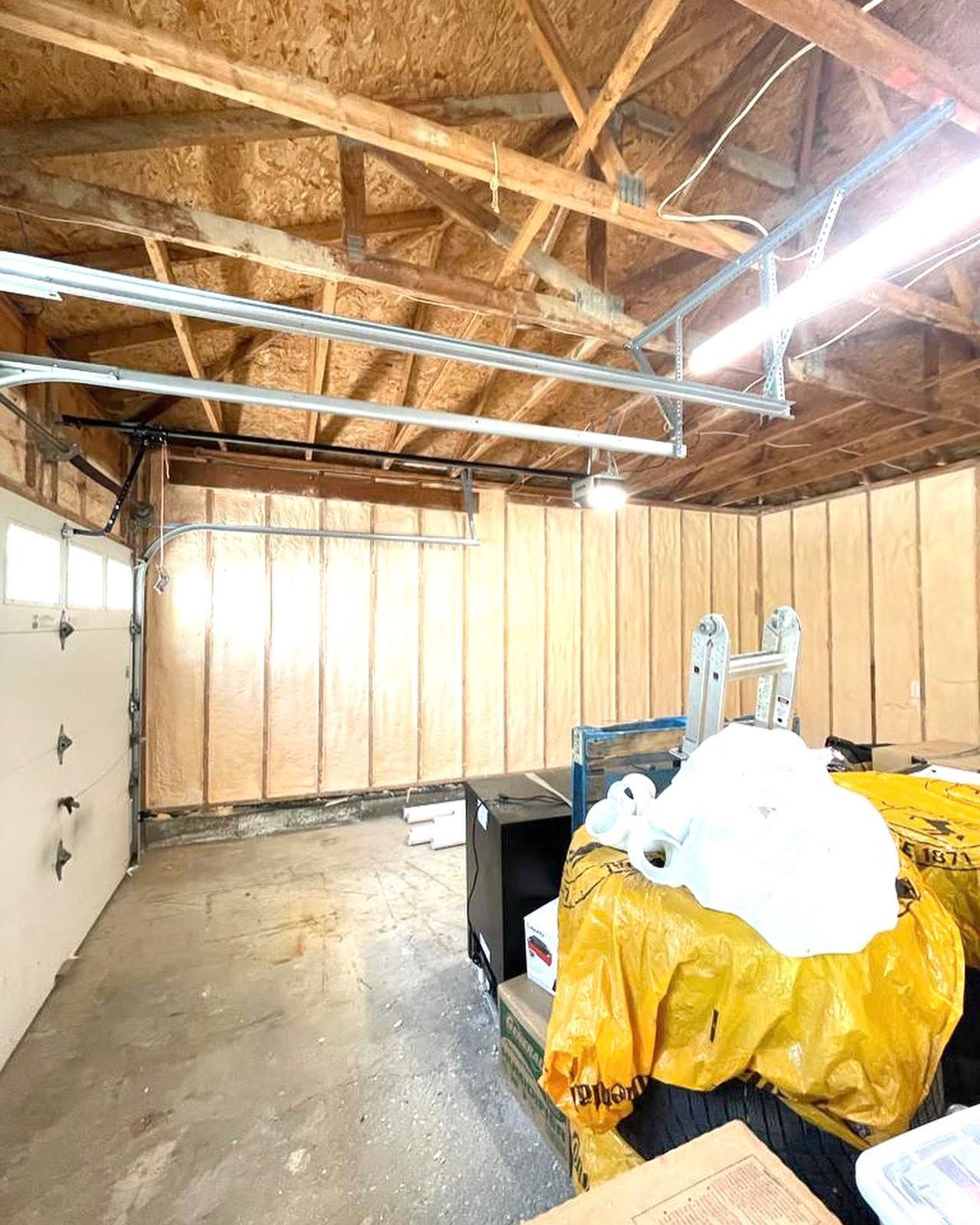 Foam Expert Group insulation team working on an East York property